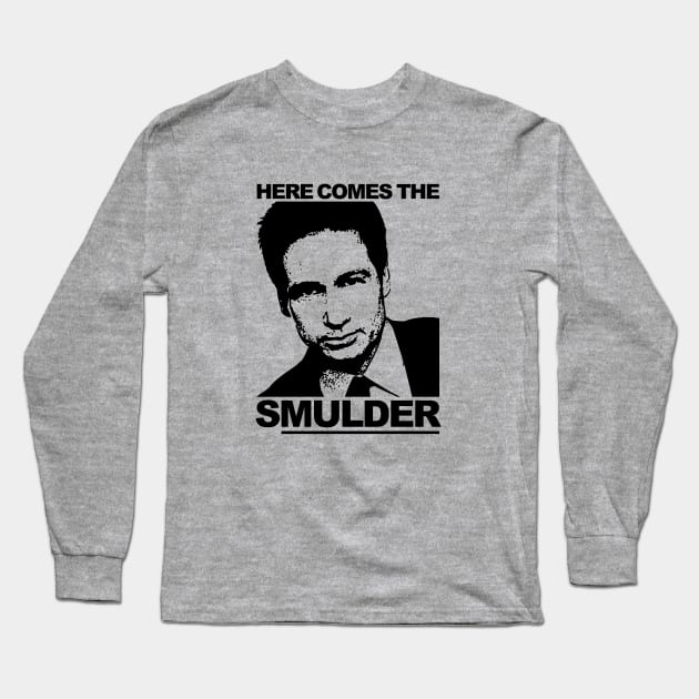 Here Comes the sMulder - X-Files Returns in 2016! Long Sleeve T-Shirt by calisuri